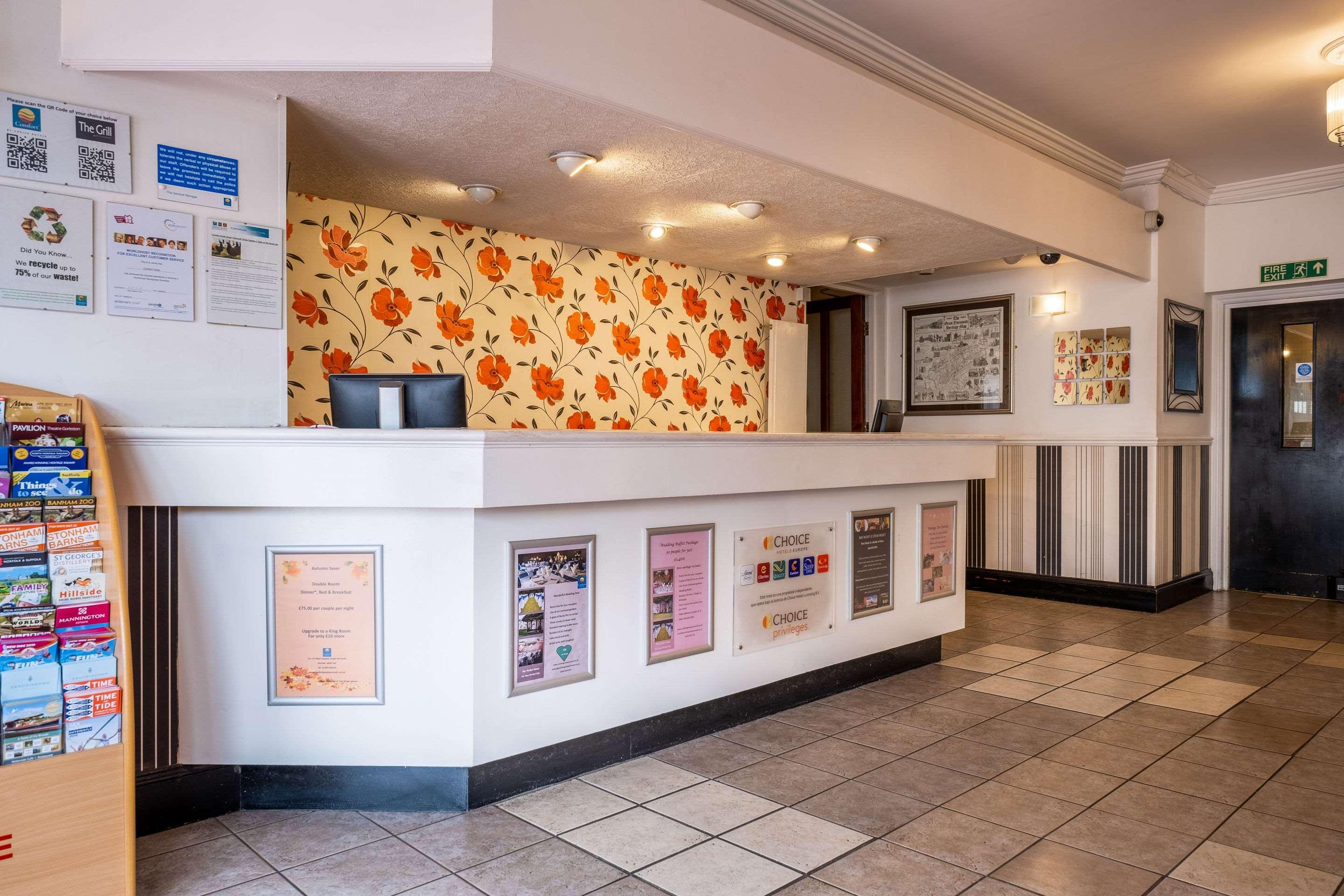 Comfort Hotel Great Yarmouth Buitenkant foto